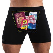 Load image into Gallery viewer, SUPER STEALTH 2.0 | SMUGGLING DUDS STASH POCKET BOXERS