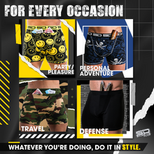 Load image into Gallery viewer, ECSTATIC | SMUGGLING DUDS STASH POCKET BOXERS