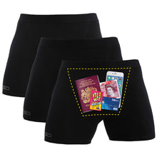 Load image into Gallery viewer, SUPER STEALTH 2.0 | SMUGGLING DUDS STASH POCKET BOXERS - 3 PACK