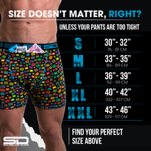 Load image into Gallery viewer, TECHNICOLOUR | SMUGGLING DUDS STASH POCKET BOXERS