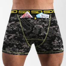 Load image into Gallery viewer, CARBON DIGI-CAM | SMUGGLING DUDS STASH POCKET BOXERS
