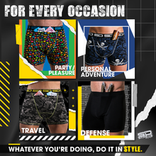 Load image into Gallery viewer, CARBON DIGI-CAM | SMUGGLING DUDS STASH POCKET BOXERS