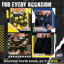 Load image into Gallery viewer, ECSTATIC | SMUGGLING DUDS STASH POCKET BOXERS