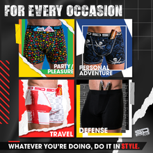 Load image into Gallery viewer, ENGLAND | SMUGGLING DUDS STASH POCKET BOXERS
