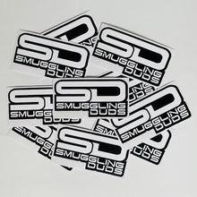 Load image into Gallery viewer, WHITE SMUGGLING DUDS SD STICKER 10 PACK
