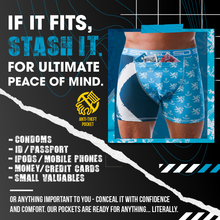 Load image into Gallery viewer, SCOTLAND | SMUGGLING DUDS STASH POCKET BOXERS