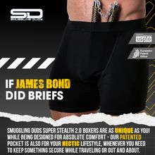 Load image into Gallery viewer, SUPER STEALTH 2.0 | SMUGGLING DUDS STASH POCKET BOXERS