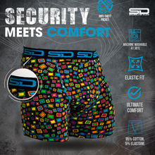 Load image into Gallery viewer, CORE COLLECTION | SMUGGLING DUDS STASH POCKET BOXERS - 4 PACK
