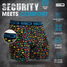 Load image into Gallery viewer, TECHNICOLOUR | SMUGGLING DUDS STASH POCKET BOXERS