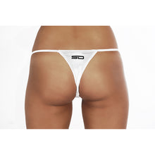 Load image into Gallery viewer, WHITE | SMUGGLING DUDS FEMALE STASH THONG