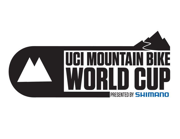 AT THE UCI DOWNHILL MOUNTAIN BIKE WORLD CUP WITH STEVE PEAT!