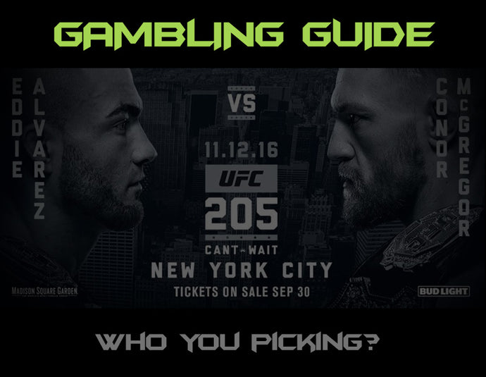 SMUGGLING DUDS UFC 205 GAMBLING GUIDE!