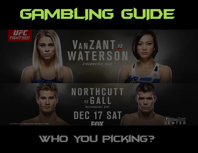 SMUGGLING DUDS UFC ON FOX 22 GAMBLING GUIDE!