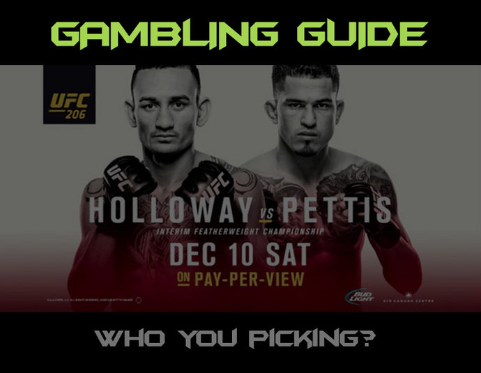 SMUGGLING DUDS UFC 206 GAMBLING GUIDE!