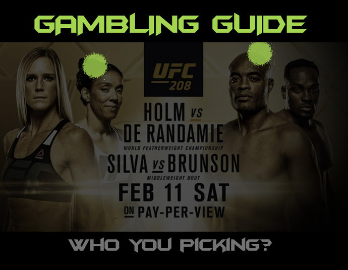 SMUGGLING DUDS UFC 208 GAMBLING GUIDE!