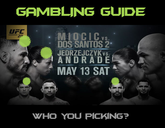 SMUGGLING DUDS UFC 211 GAMBLING GUIDE!