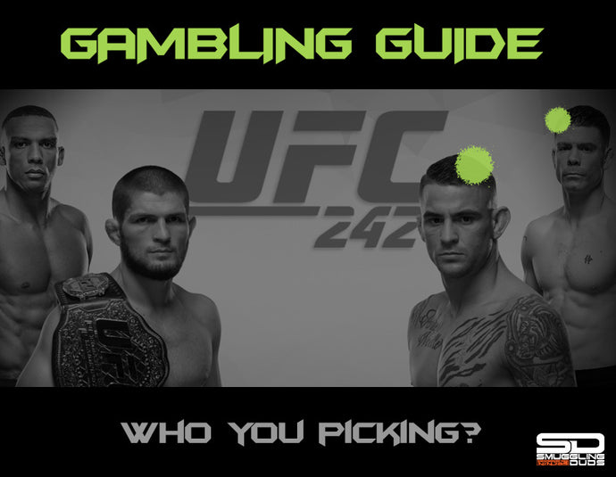 SMUGGLING DUDS UFC 242 GAMBLING GUIDE