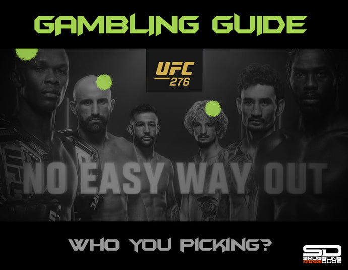 SMUGGLING DUDS UFC 276 GAMBLING GUIDE