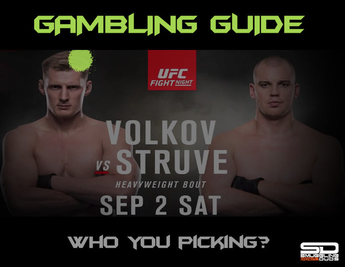 SMUGGLING DUDS UFC FIGHT NIGHT 115 GAMBLING GUIDE