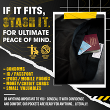 Load image into Gallery viewer, SUPER STEALTH 2.0 | SMUGGLING DUDS STASH POCKET BOXERS

