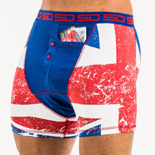 Load image into Gallery viewer, UNION JACK | SMUGGLING DUDS STASH POCKET BOXERS
