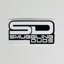 Load image into Gallery viewer, WHITE SMUGGLING DUDS SD STICKER 3 PACK
