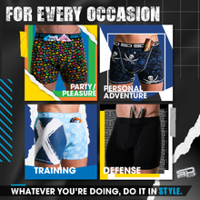 Load image into Gallery viewer, SCOTLAND | SMUGGLING DUDS STASH POCKET BOXERS
